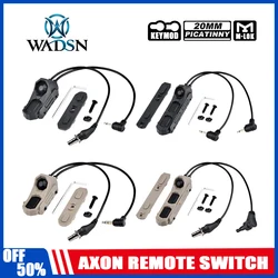 Tactical Flashlight Dual Control Remote SF Crane Switch For PEQ DBAL OGL Laser NGAL PEQ OGL L3 Laser FIT Mlok Keymod 20mm Rail