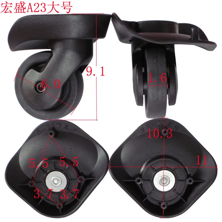 A20-A90 trolley case luggage wheel accessories universal wheel parts travel bag casters