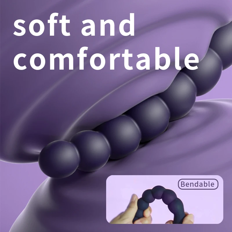 10 geschwindigkeit Anal Plug Vibrator Prostata Massage Butt Plug Stimulator Anal Perlen USB Ladung Sex Spielzeug Für Männer Frauen Homosexuell Vibratoren 18 +