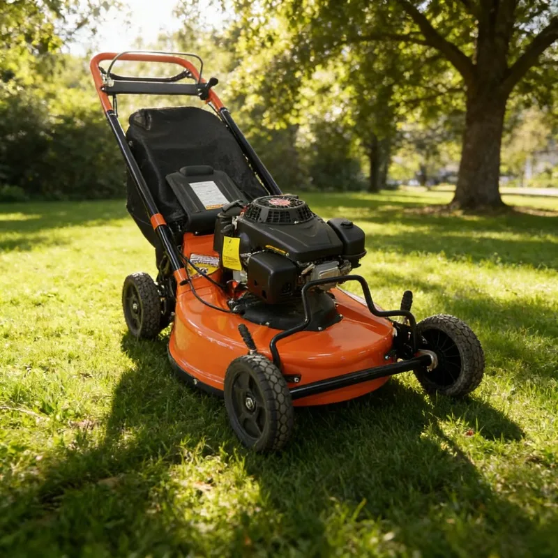 

Commercial push mower 21 inch wireless automatic mower 224cc engine self-propelled mower