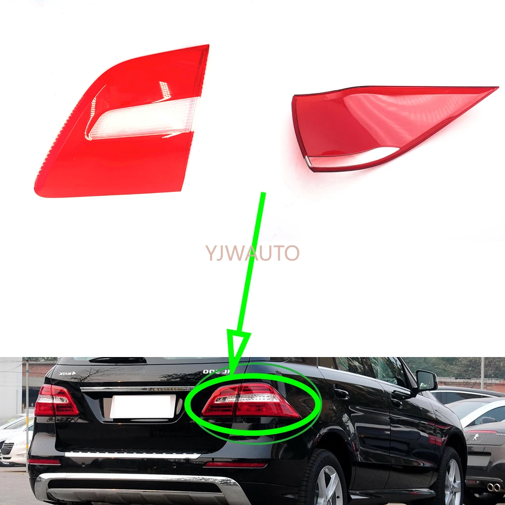 

For Mercedes-Benz ML350 W166 2012 2013 2014 2015 Taillight Cover Car Taillamp Lens Glass Rear Lampshade Brakelights Shell