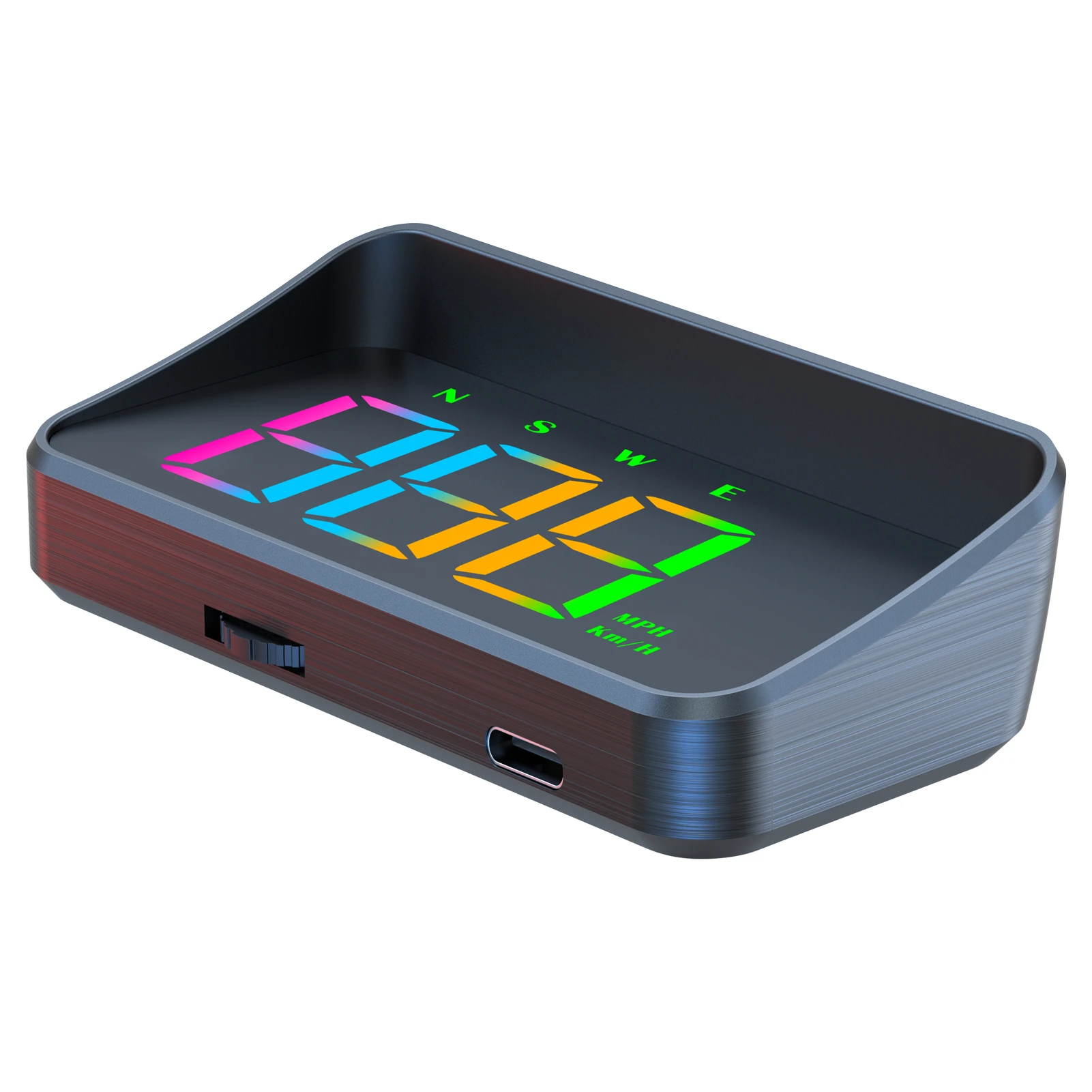 Car HUD Windshield GPS Speedometer Projector System with High Definition Display Over Speed Alert Displays Speed KM/H MPH