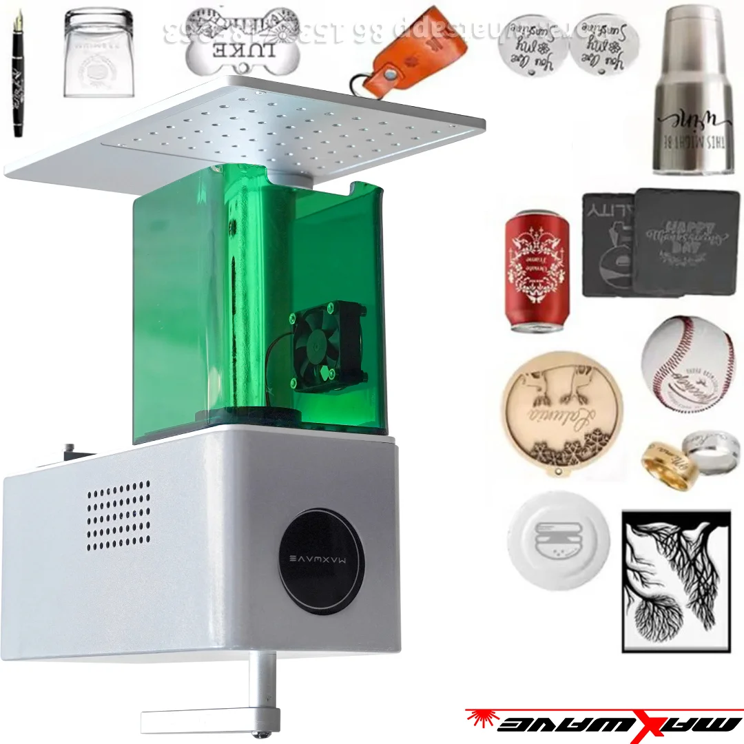 

Portable Laser Engraver Machine Dual Light Laser Engraver Paper Cutting tool Machine DIY for Wood leather Acrylic Metal