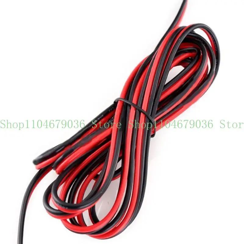 652F High-performance Car Battery Inverter Cable with Clamp 100A 2.5mm²