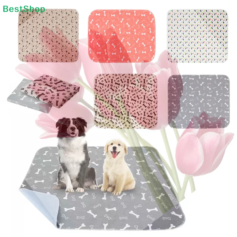 〔R〕Puppy Pads With Pheromones, Washable PuppyPad Pee Pads, Ultra-Durable 4-Layer Leak-Proof Training Mats With Non-Slip Bottom