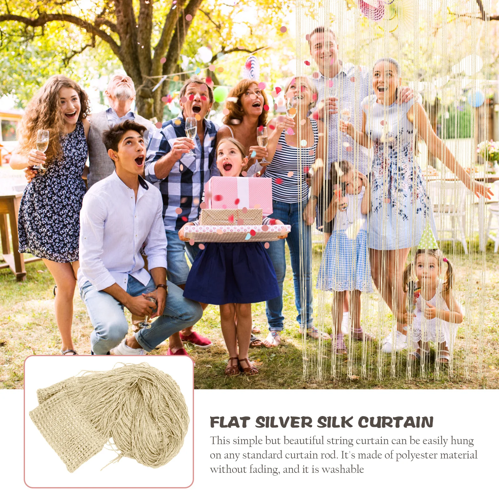 2 قطعة لوحة ستارة الباب شرابة مقسم نافذة معلقة غرفة التقسيم شاشة رومانسية ديكور المنزل الطرف #3