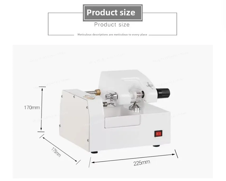 光学レンズカッター切断フライス盤 CP-4A ウォーターカットなし輸入フライスカッター高速 110 V/220 V