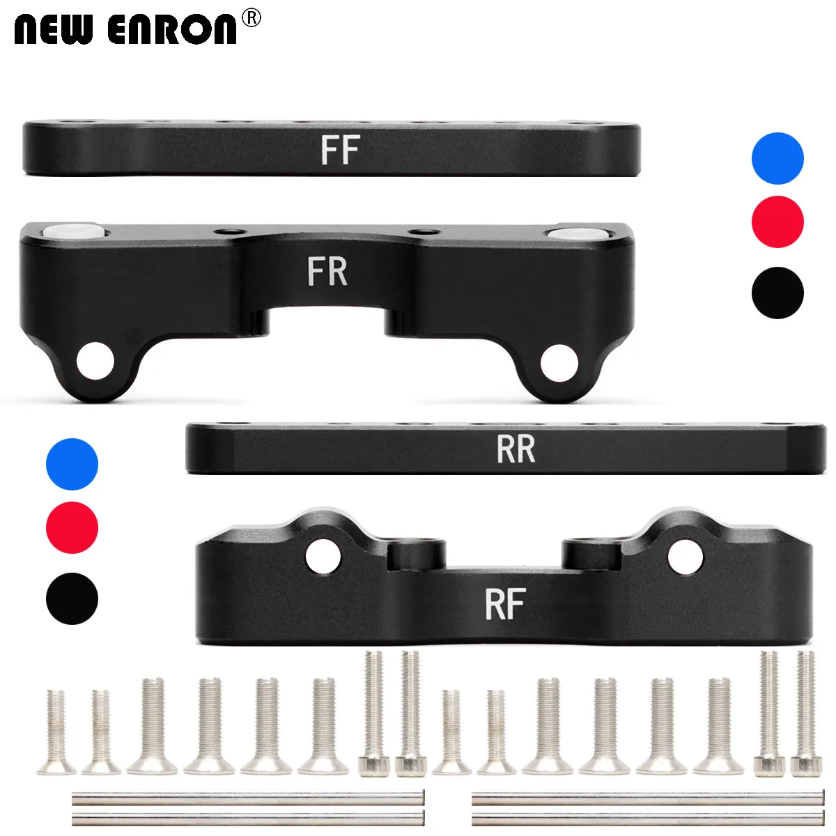 

CNC Alloy Suspension Hanger Lower Arm Mount Front Rear for RC Car 1/5 ARRMA Kraton Outcast ARA5208 ARA5810 ARA110002 ARA5808V2T1