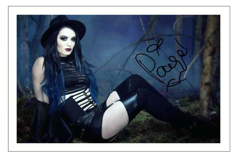 PAIGE Signed Autograph PHOTO Fan Gift Signature Print Posters Wall Art Rome Decoration
