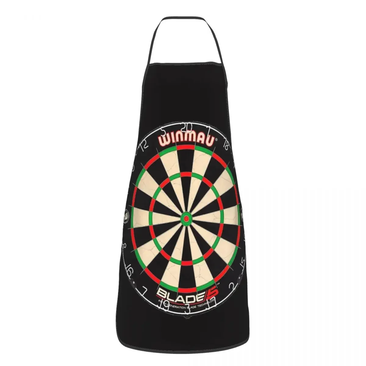 Winmau Blade 5 Dartboard Apron Chef Cooking Baking Tablier Waterproof Bib Kitchen Cleaning Pinafore for Women Men Painting