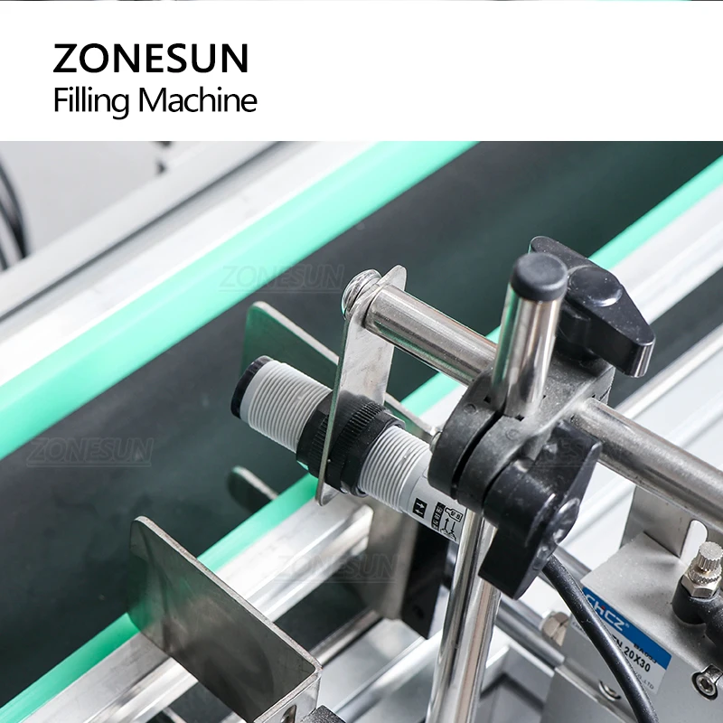 Zonesun ZS-DTGT900M Máquina de enchimento de líquidos grossos, cola, loção, detergente, equipamento de embalagem, bomba de lóbulo rotativo