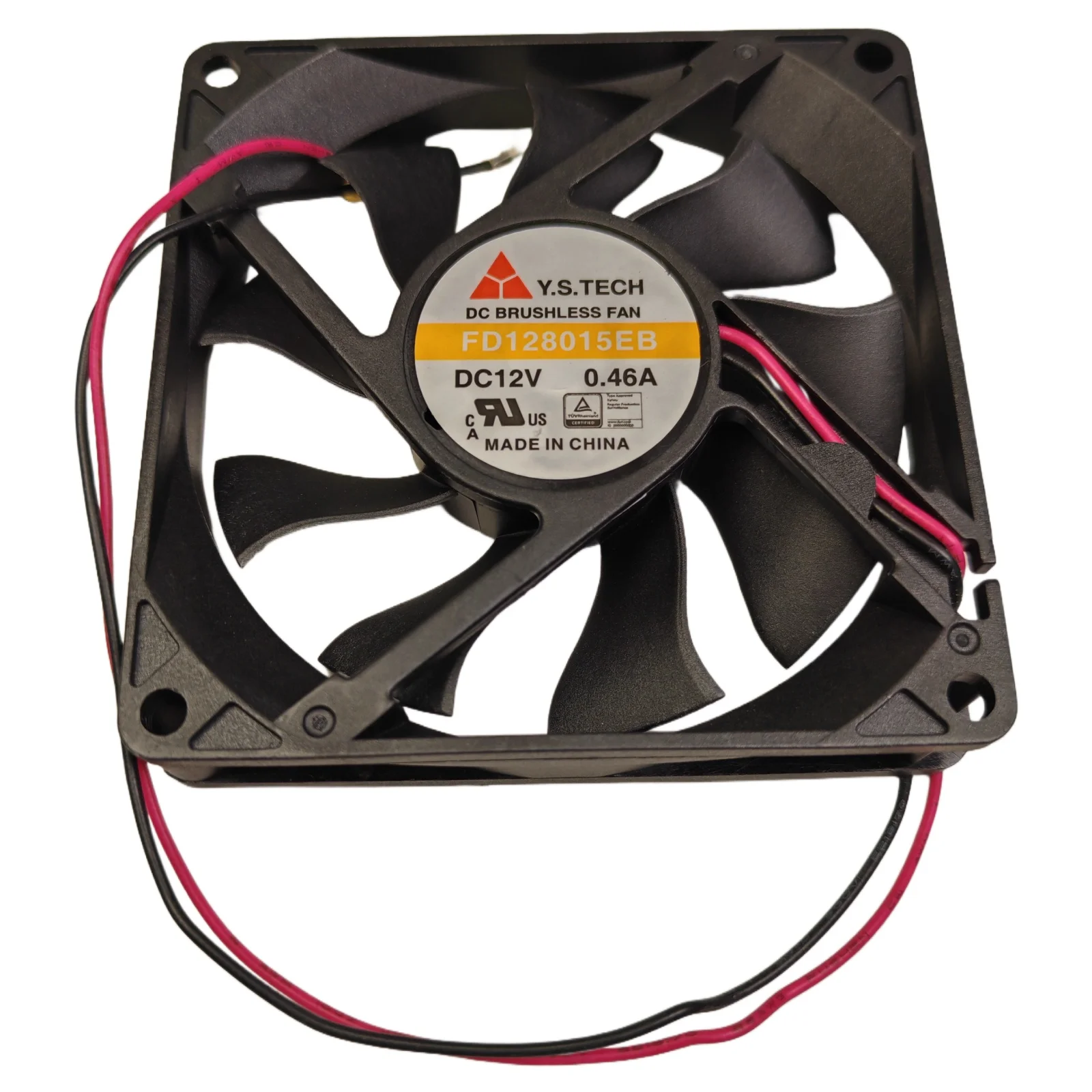 

Для Ю.С. Tech FD128015EB 80x80x15 мм 12 В 0,47 А бесшумный охлаждающий вентилятор с двойным шарикоподшипником 33,7 куб. футов в минуту 3150 об/мин промышленный вентилятор постоянного тока