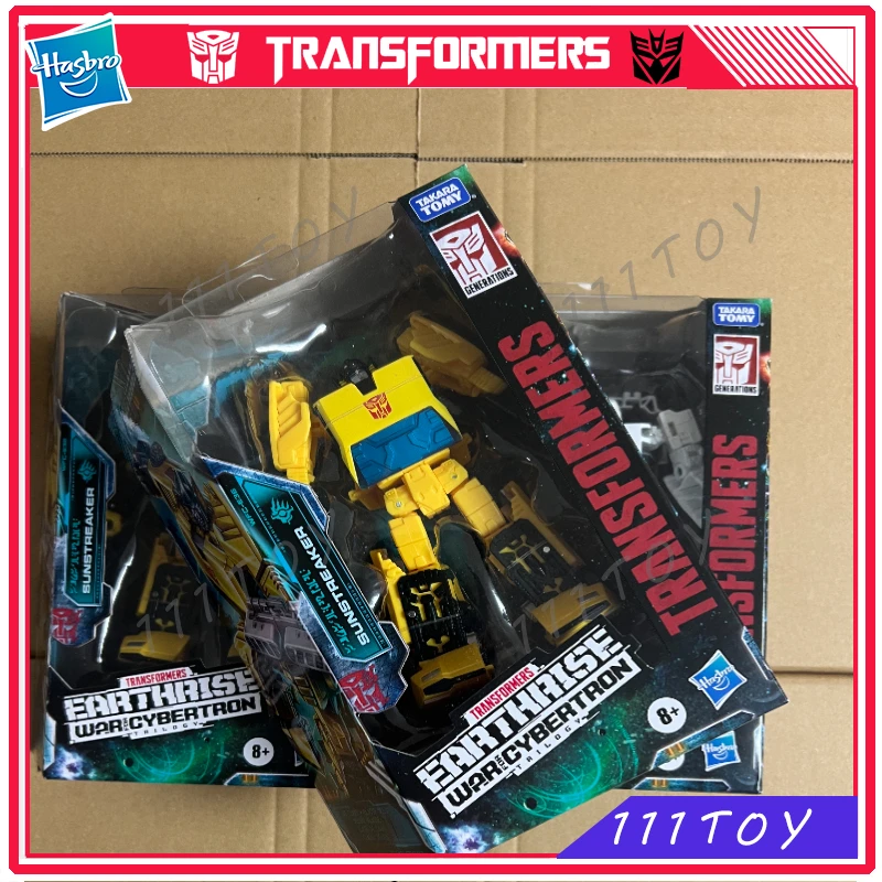 

In Stock Hasbro Transformers Classic Toys Earthrise WFC-E36 Deluxe Sunstreaker Action Figure Robot Toy Collectibles Gift Hobbies