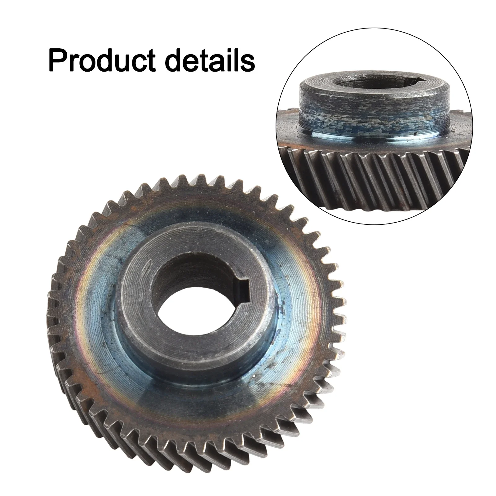 1 шт. шестерня 47 зубьев для ручной электрической ударной дрели 6A6, запасная часть, шестерня 10 мм, запасные части для электрической дрели, шестерня для электрической дрели