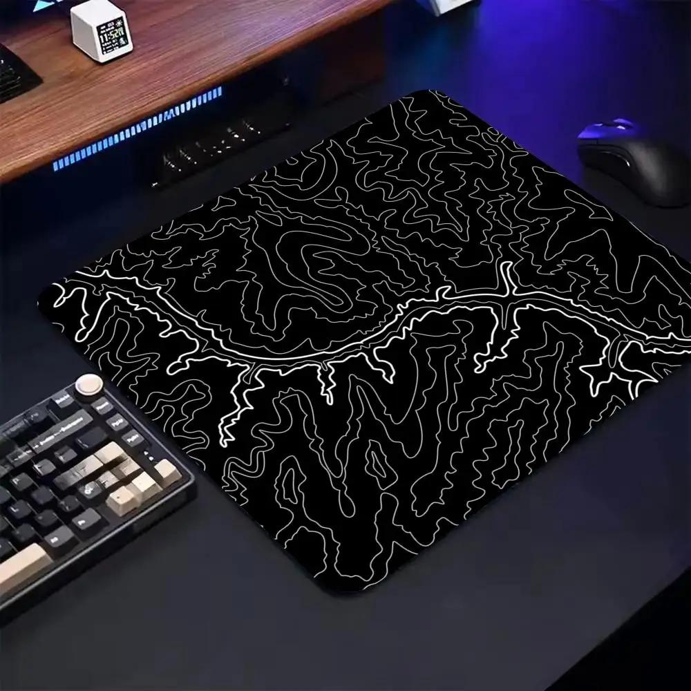 

Minimalist art patterns Mouse Pad Desk Mat 45X40CM Gaming pad with Stitched Edge Non-Slip desk pad pc accessories gaming mats
