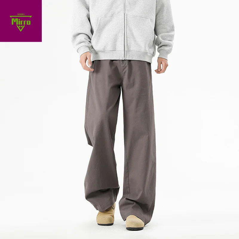 

【Mirrordust】Original2025NewcleanfitCasual Pants Versatile Slimming Straight-Leg Long Pants