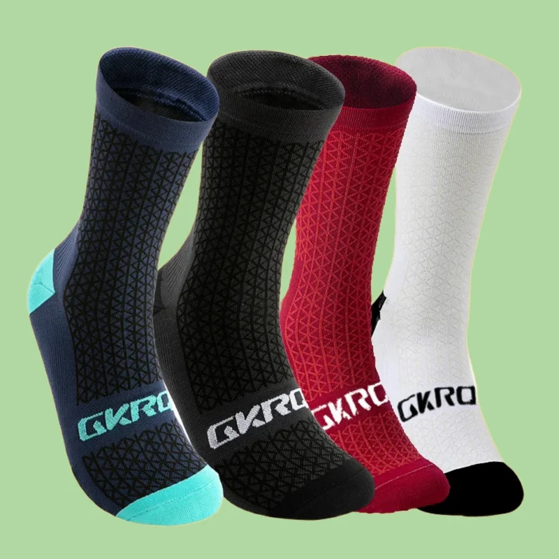 Calcetines deportivos profesionales para hombre y mujer, medias de alta calidad para ciclismo, correr, baloncesto, 4 pares