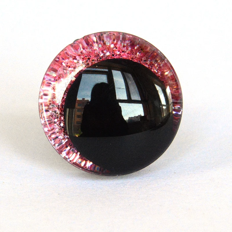 Glitter veiligheidsogen 12-30 mm 3D veiligheidsogen voor Amigurumi Glitter oog voor knuffels Veiligheidsogen haak voor doe-het-zelf van marionet