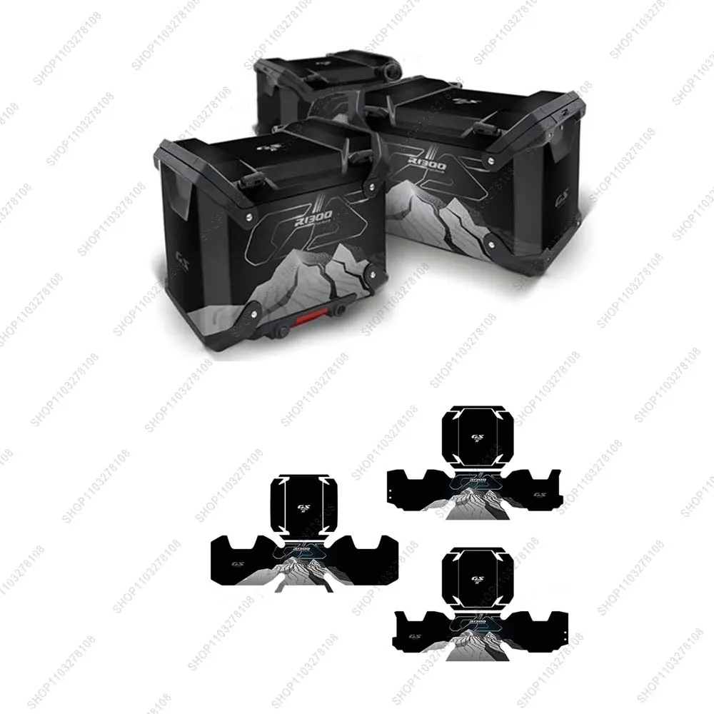 For R1300GS ADV 2025 Trunk decals kit Motorcycles Luggage Cases Protector Sticker