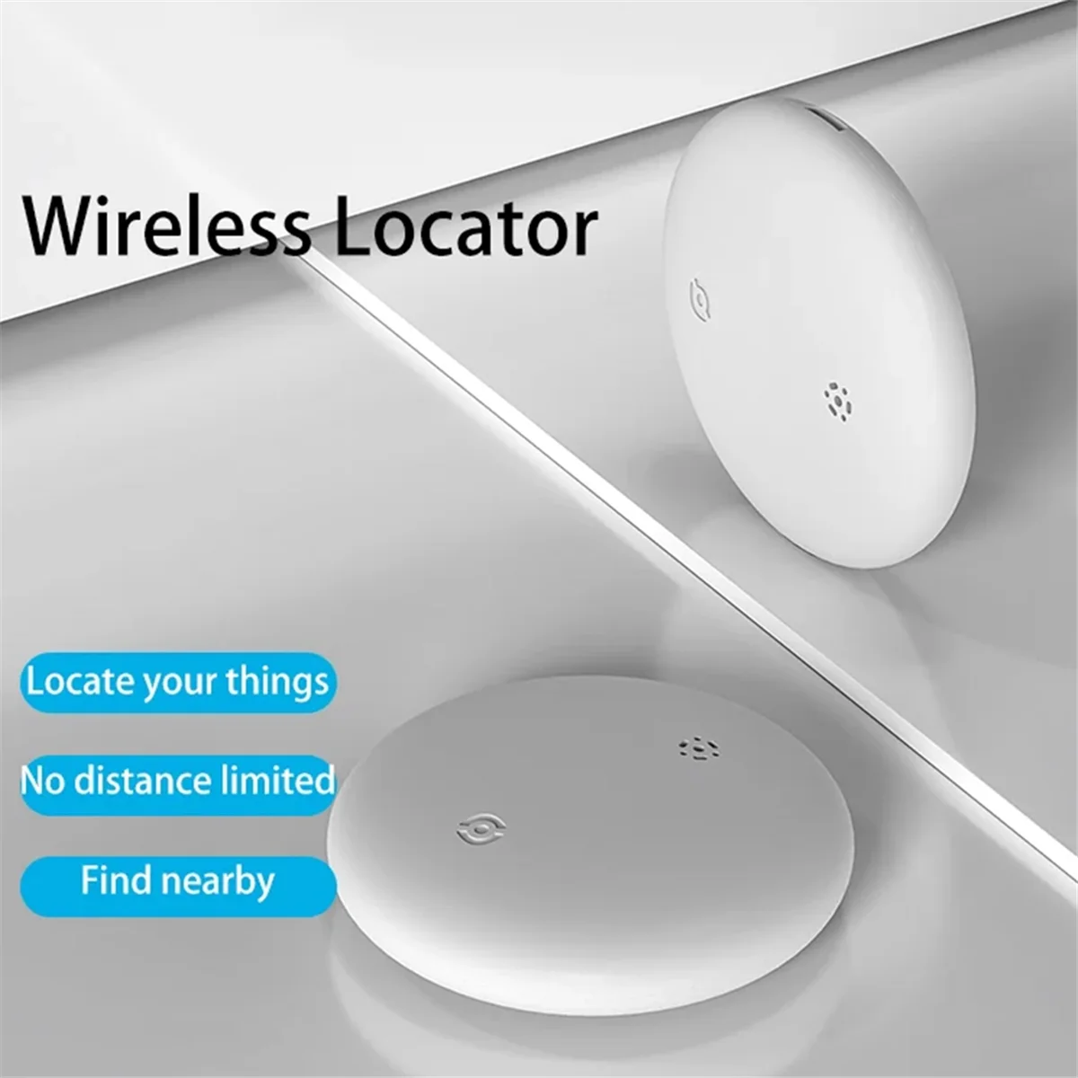 For Flat Replacement Locator Smart Bluetooth GPS Tracker Work with Find My Anti Lost Reminder Device