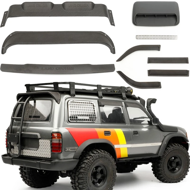 1 個の模擬 3D 印刷フード装飾 1/10 FMS FCX10 LC80 アクセサリー用