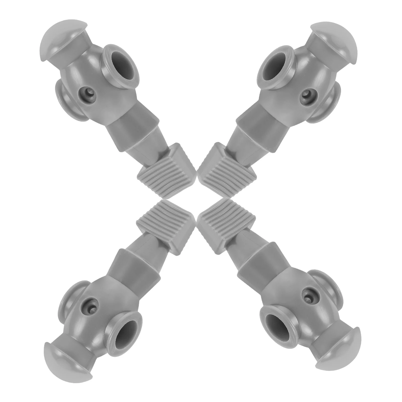 

4pcs Table Football Players Resin Replacement Soccer Figurines Foosball Accessories Game Parts Style Table