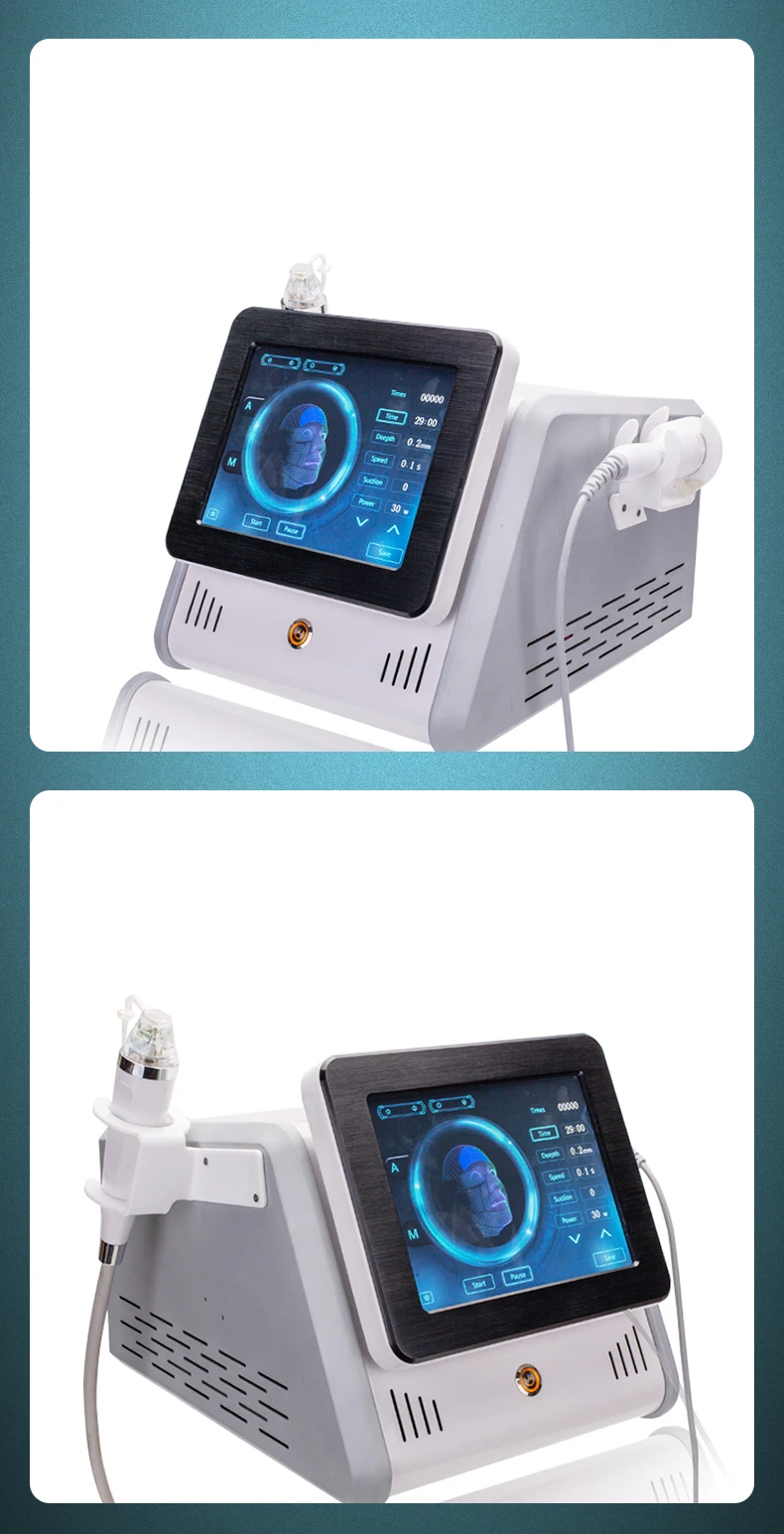 New Generation 2-in-1 RF Microneedle Beauty Equipment, Professional Radiofrequency Machine for Acne Treatment and Anti-Aging