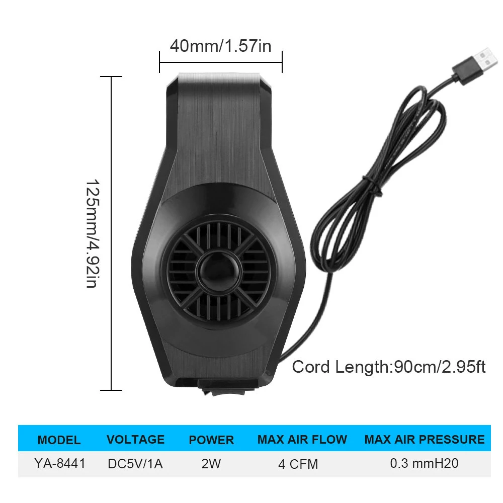 Usb Fish Tank Fan C… - image