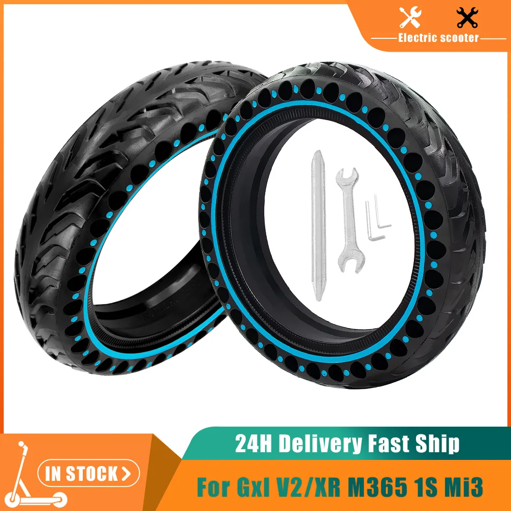 

8.5x2 Soild Tyre for Gotrax Gxl V2/XR for Xiaomi M365 1S Pro Pro2 Mi3 Electric Scooter 8 1/2 X2 Tire Shock Absorber Damping Tyre
