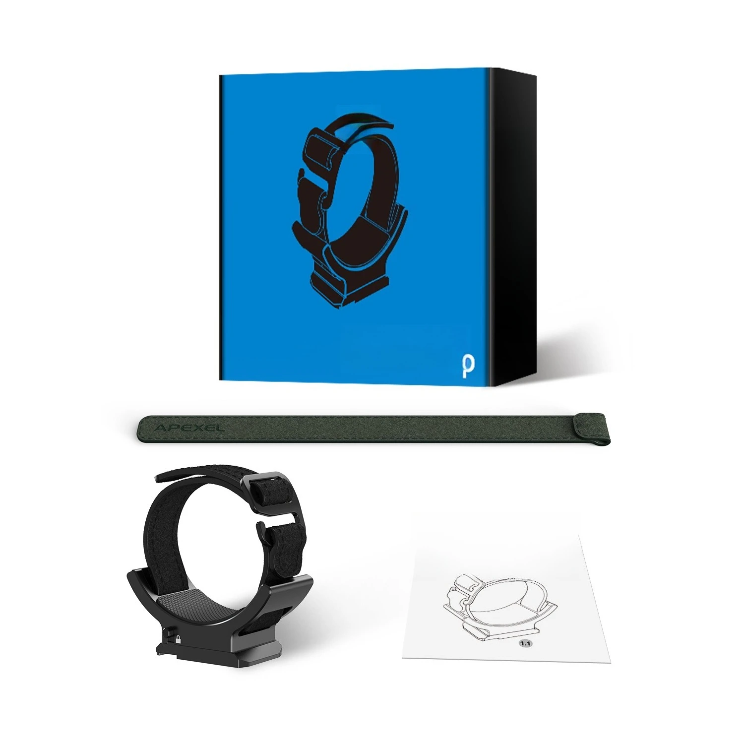 De telescoop is aangesloten op het statief en de snelladende plaatconnector is stabiel en handig voor 360° °   rotatie.