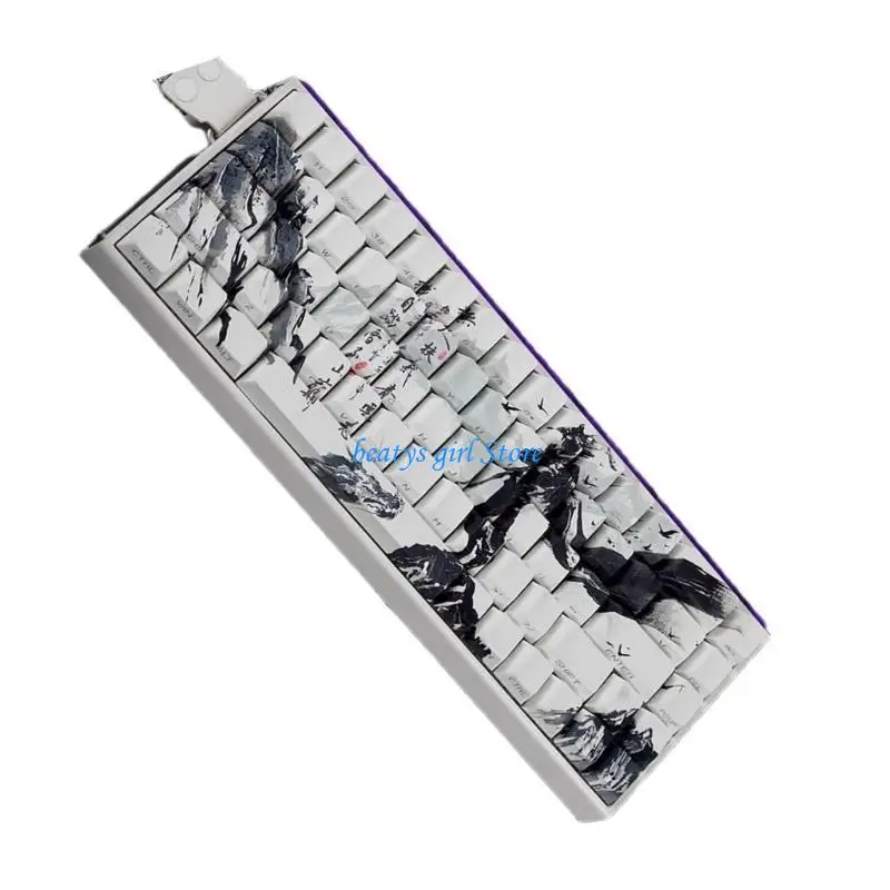 

C7AB 60% 68% Mechanical Keyboards Keycaps PBT The legends of chusen Art ANSI ISOs Compatible