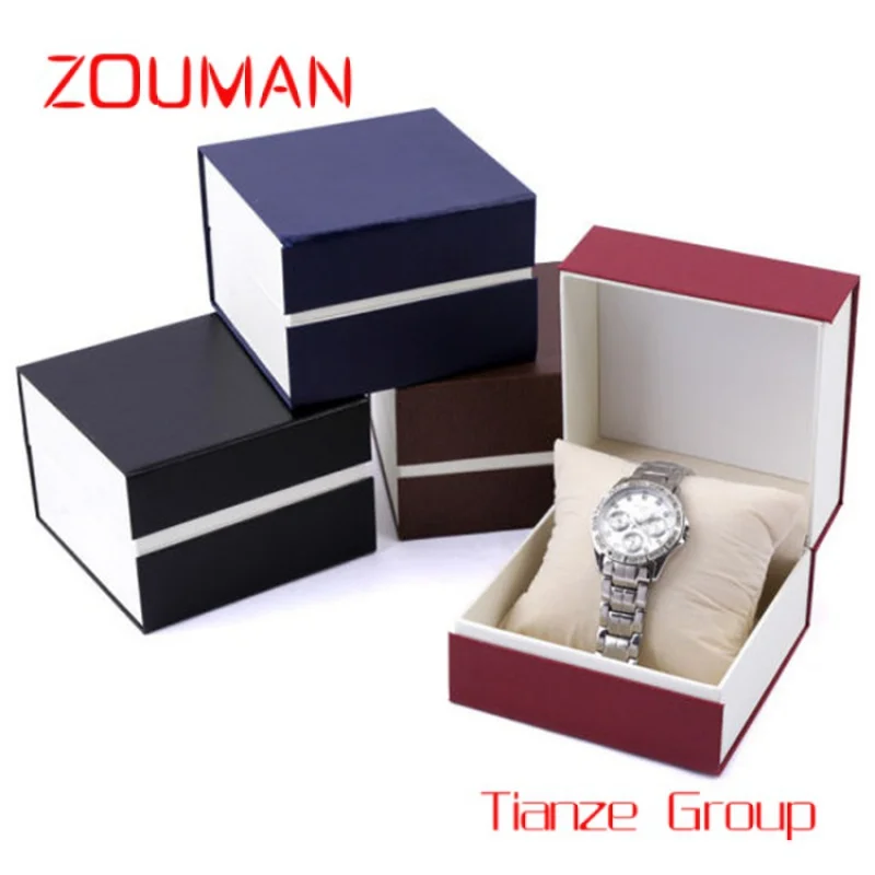 Custom , Oem Design Cases Storage Packaging Luxury Boxes Magnetic Folding Men Paper Gift Box For Watch Band Strap Wallet Bow Tie