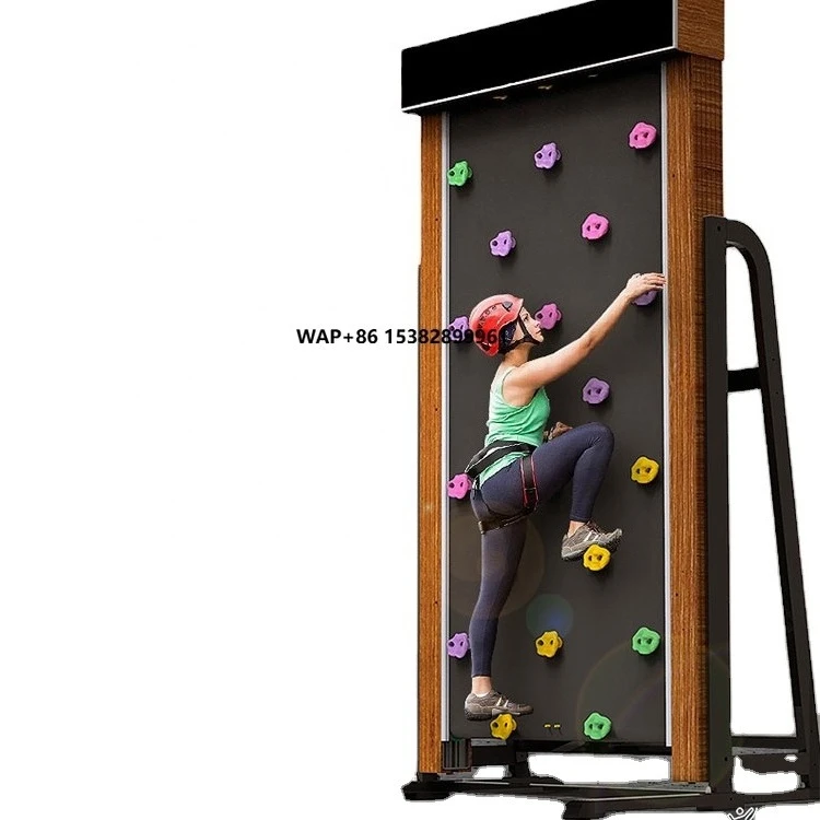 

2023 Innovative Design Rock Climbing Wall Indoor Outdoor Automatic Electric Bouldering Training Portable for Kids