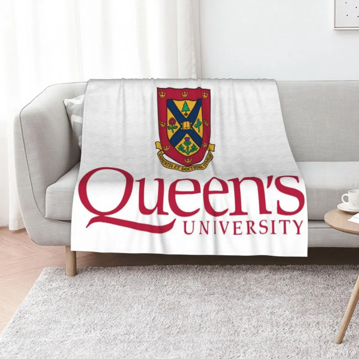 Queen's University Throw Blanket Luxury Brand for babies Blankets Sofas Of Decoration Soft Big For Sofa Thin Luxury St Blankets