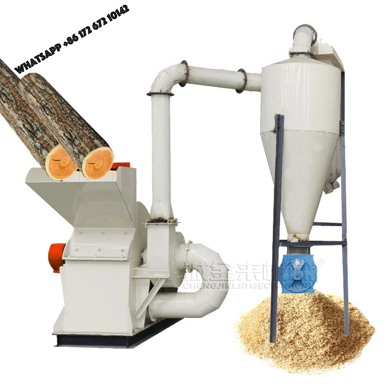 Sawdust Making Machine Tree Branch Shredder Wood Chipper Machine Wood Crushing Machine Sawdust Wood Crusher