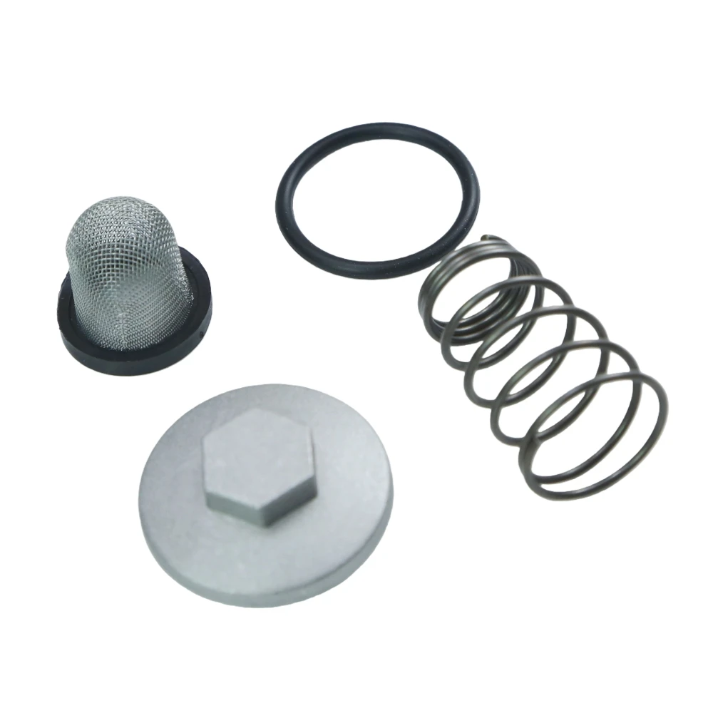 GY6 50/80/125/150CC Scooter Engine Oil Strainer Filter & Gear Oil Drain Plug Bolt with Spring O-Ring - view 5