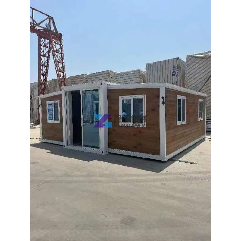 Waterproof 40ft Prefab Modern Expandable Container House High Quality 40ft Double Wing Folding Room