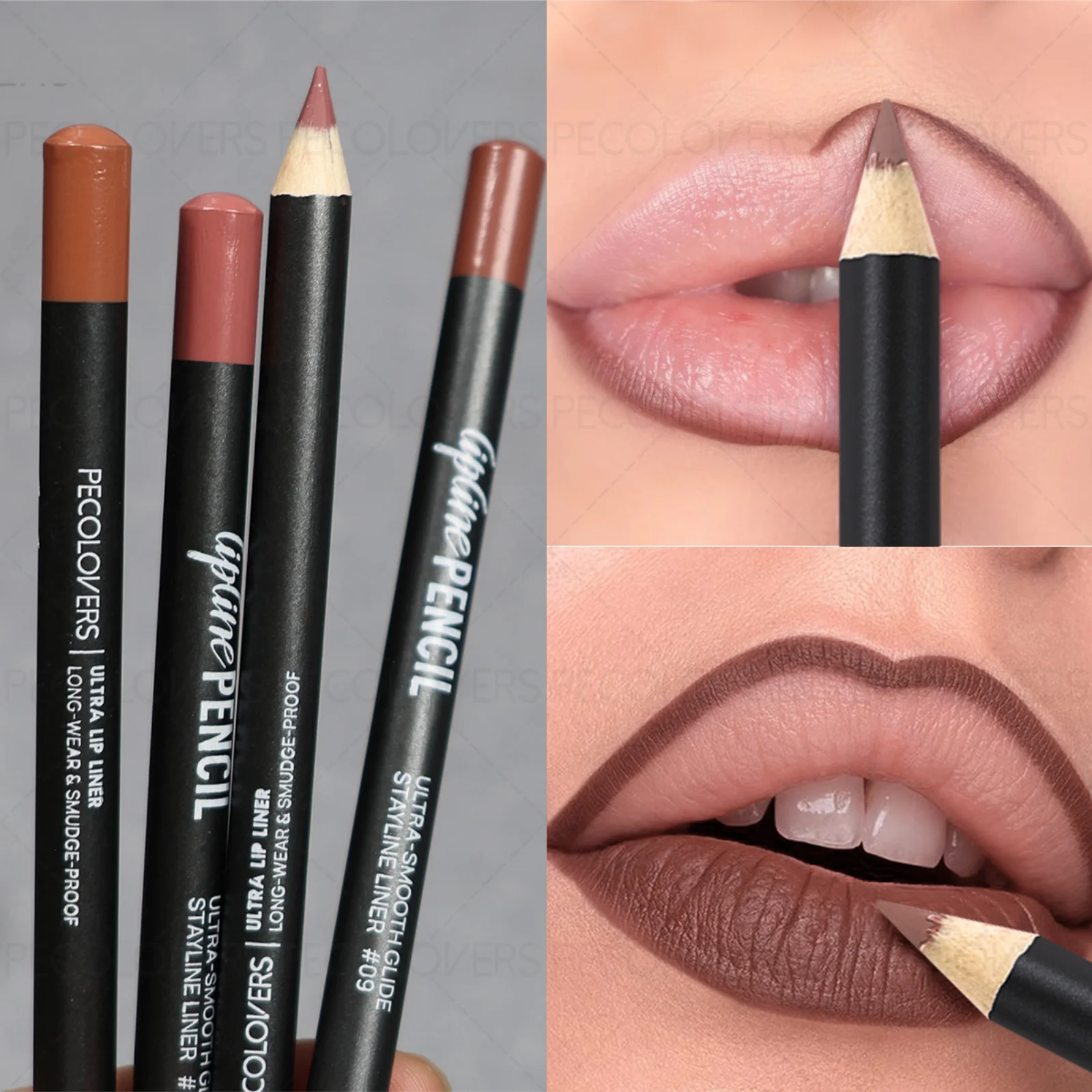 1PC Cream Texture, Outline Lip Line, Fill Lip Color, Silky Smooth, Lip Liner, Easily Create Natural or Exaggerated Lip Shape