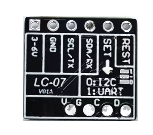 

The laser altimeter module integrates VL53L1X serial port or I2C direct altitude output aircraft height setting