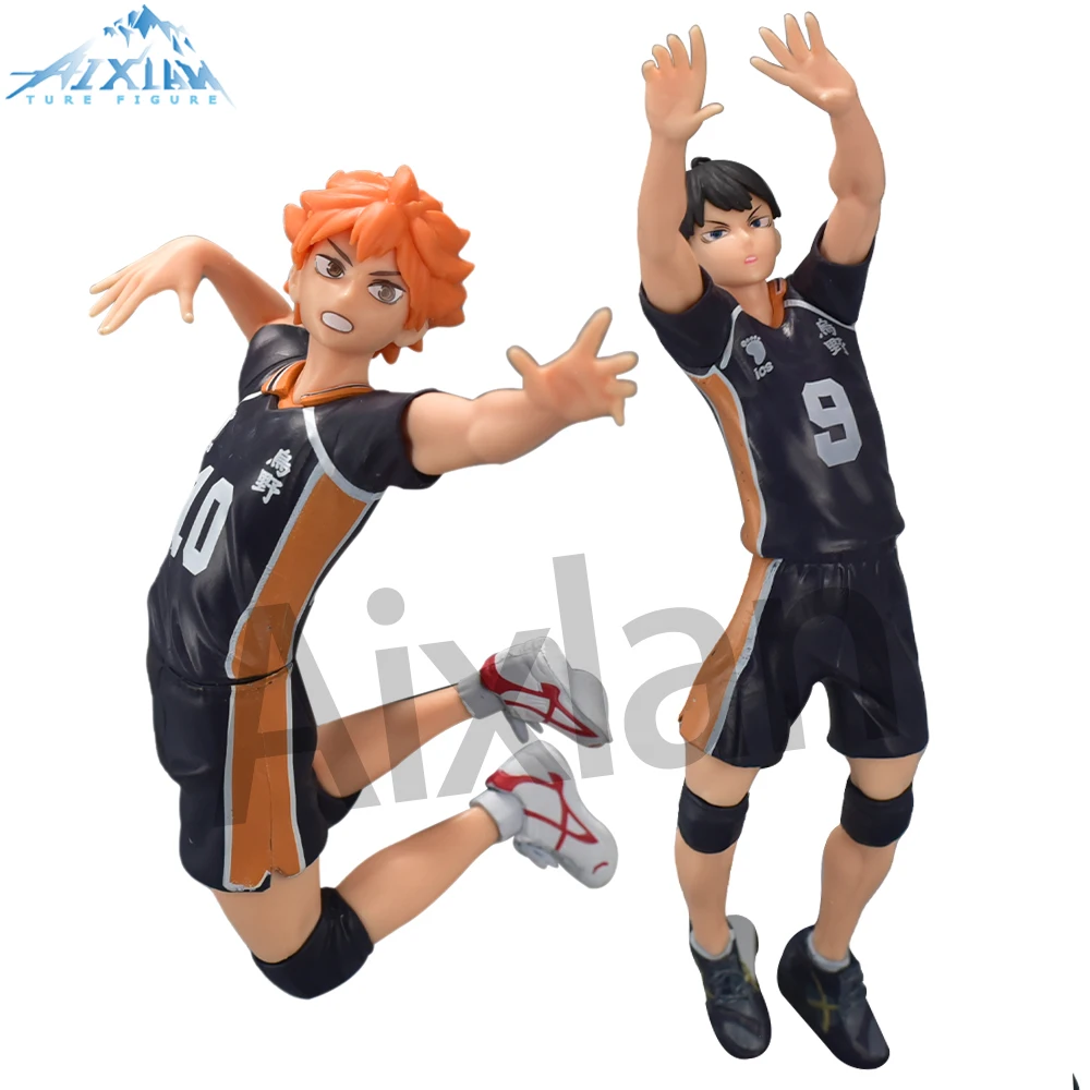 Japanese anime Haikyuu!! Figure Shoyo Hinata Tobio Kageyama PVC Action Figure Christmas Gift Collectible Model Toys Kid DOll