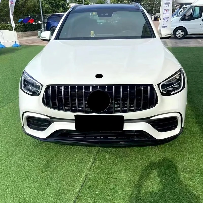 New Mingyang 1 Year Warranty Upgrade Kit Car Bumper Bodykit with Clips for  GLC 2020-2022 X253 Park Assist Sensor Cut-Outs