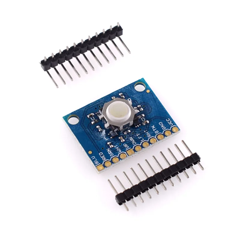 

AA60-1Pcs ICSH044A Five Key Navigation Key Module 2.5V-5.25V For Blackberry Trackball Breakout Board Module