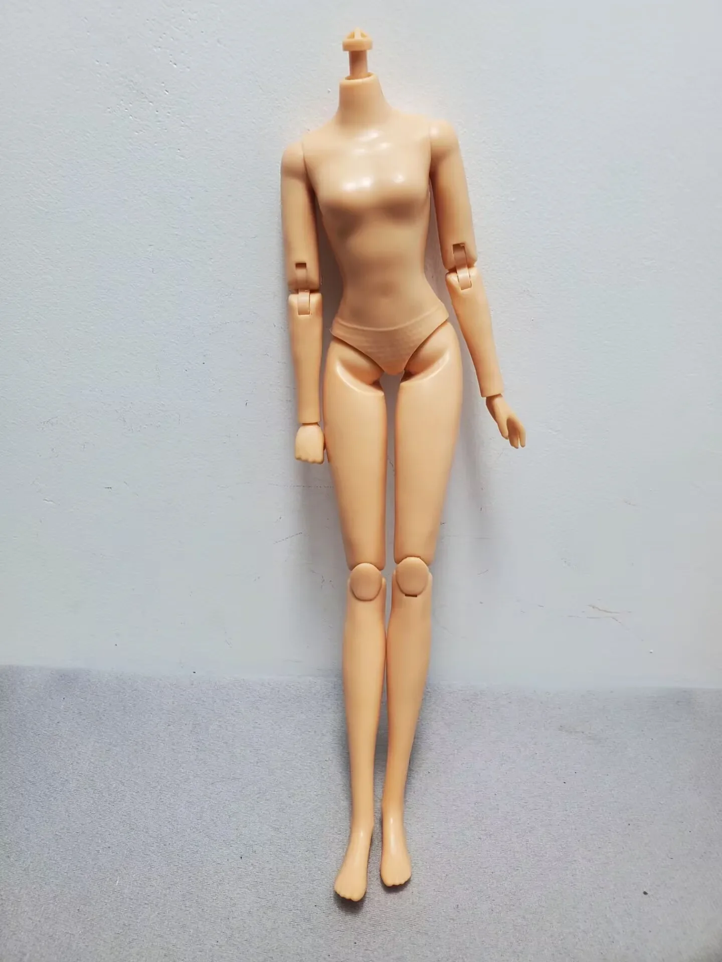 

1/6 Replacement Body Women Multi Joints Movable Body for Beige Brown FR/IT Doll DIY accessories