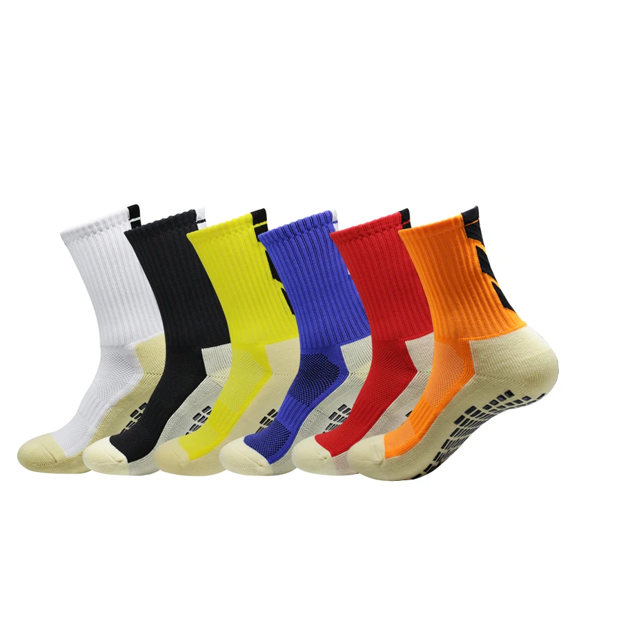 

1 Pair/3 Pair Game Training Football Socks for Men and Women Non-slip Silicone Fitness Socks Running Socks