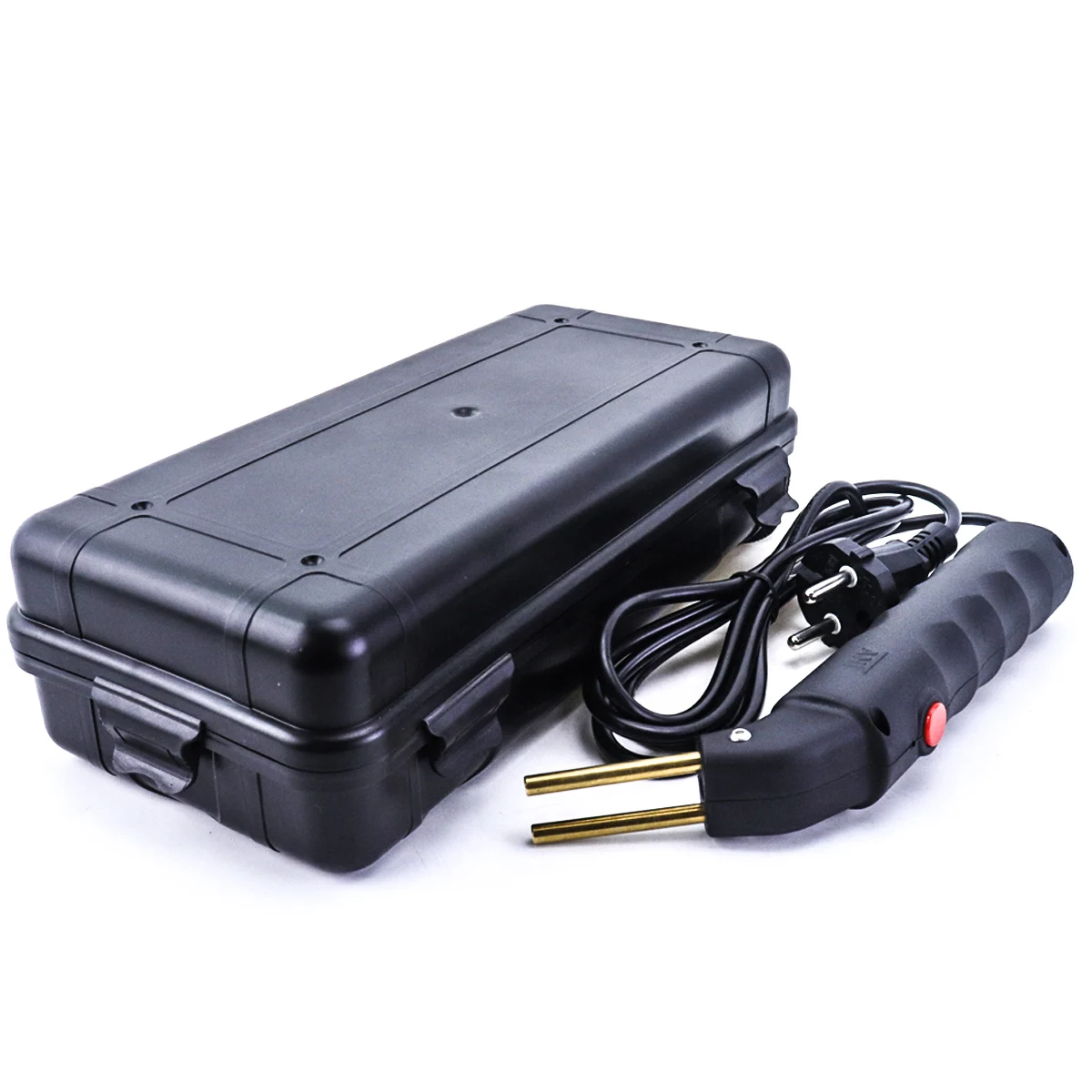 Imagem -02 - Ferramentas de Soldadura do Pvc do Abs para o Reparo do Pára-choques do Carro Ferro Liso do Soldador Máquina Quente do Grampeador 110240v