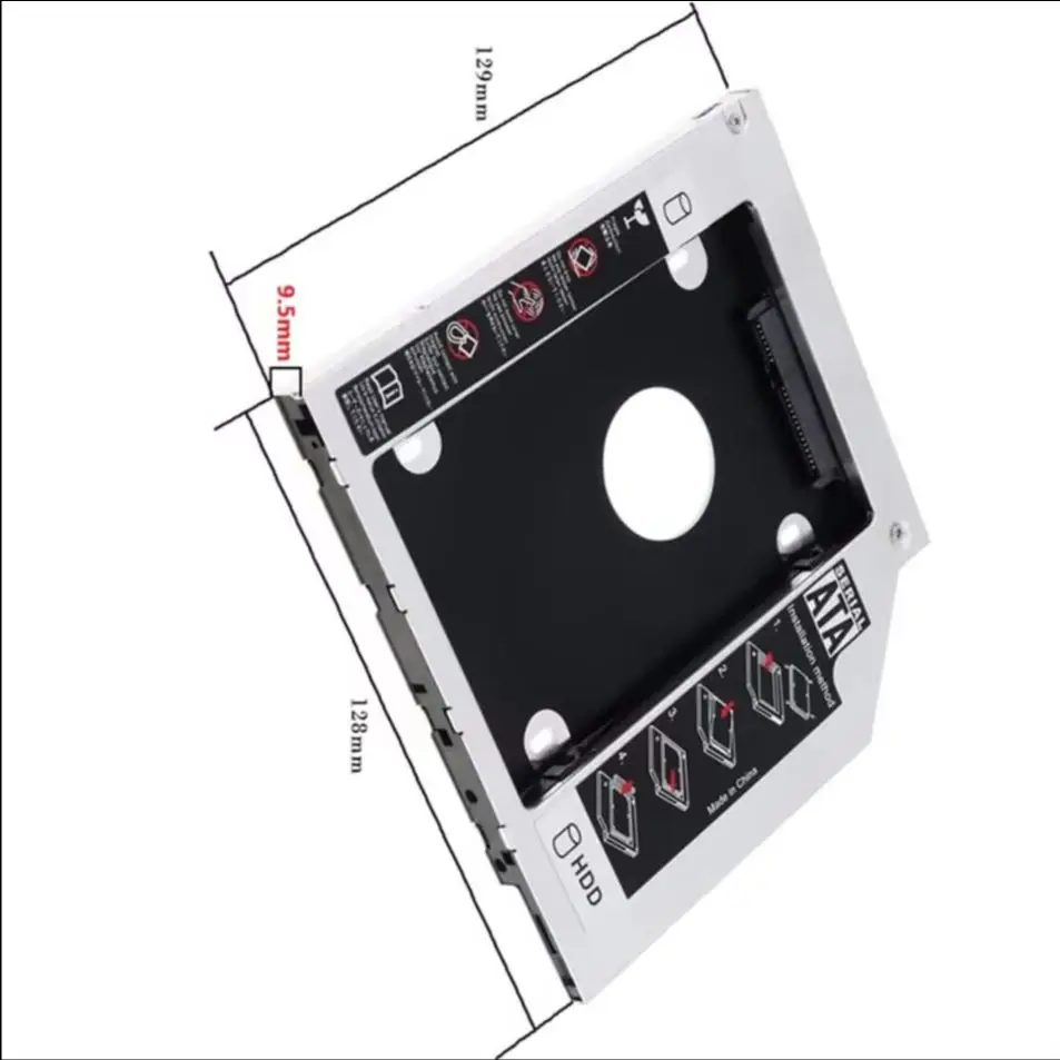 

Второй 2,5 жесткий диск HDD, оптический отсек, адаптер Caddy Frame для Asus F550C F550CA F550CC R551LA S550C S500 S500CA S550 S551 N550 K550