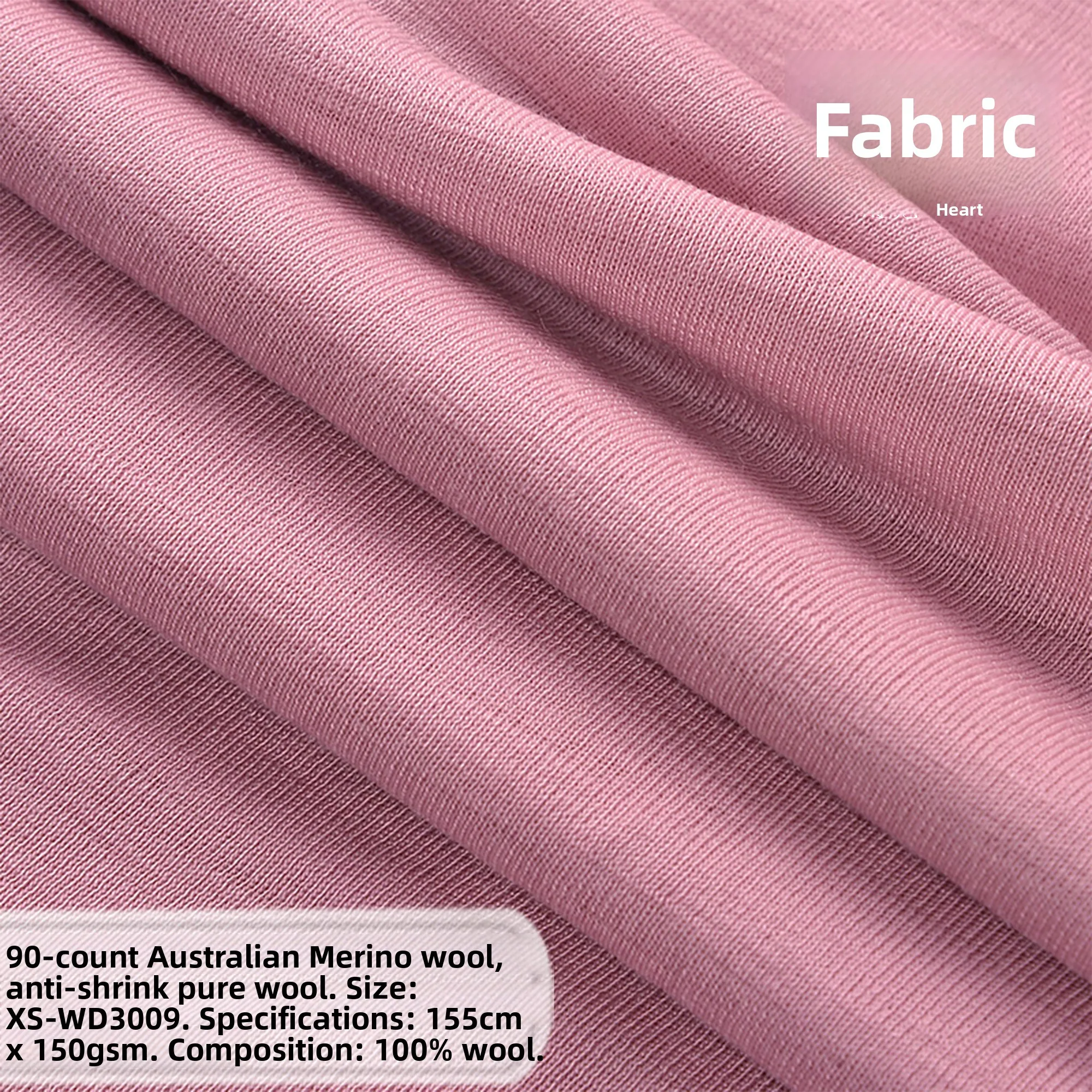 

Трикотажная ткань из чистой шерсти 90 Stra, австралийская мериносовая шерсть, устойчивая к раковинам весенне-осенним базовым материалом Dr, Hanrt DIY