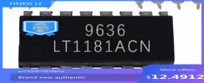 

100% NEWHigh quality products 10PCS LT1181ACN LT1181 DIP MODULE newHigh quality products