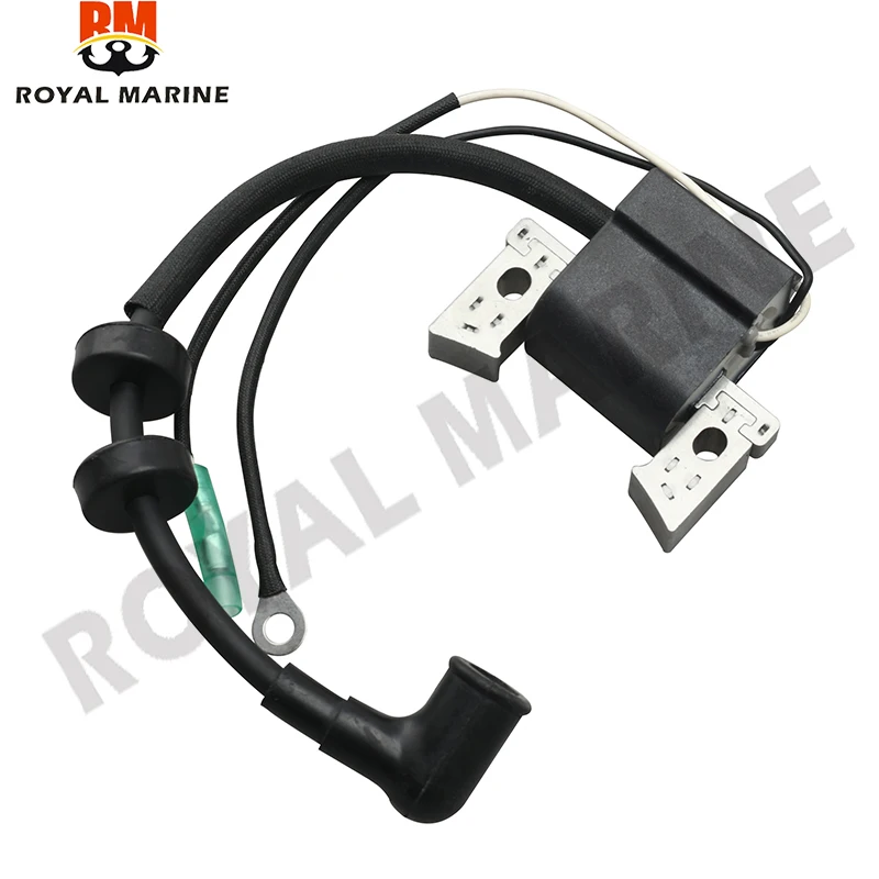 Ignition Coil 6BX-85571 6BX-85571-00 For Yamaha Outboard F4L F4B F4S F5A F6L F6S F6C F6 4 Stroke Marine accessories