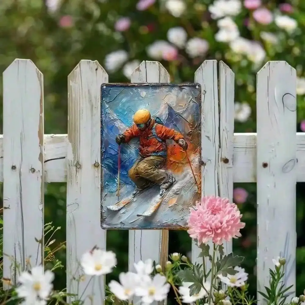 لوحة فنية جدارية معدنية بحافة عتيقة، لمسة نهائية متعثرة مصنوعة يدويًا، ديكور عزر مزخرف، ديكور منزلي، غرفة المعيشة وغرفة النوم O #5